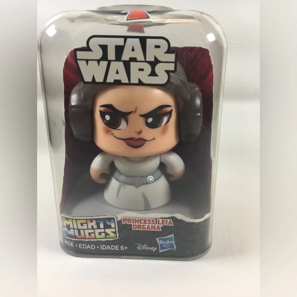Star Wars Mighty Muggs Princess Leia Organa Figure - White